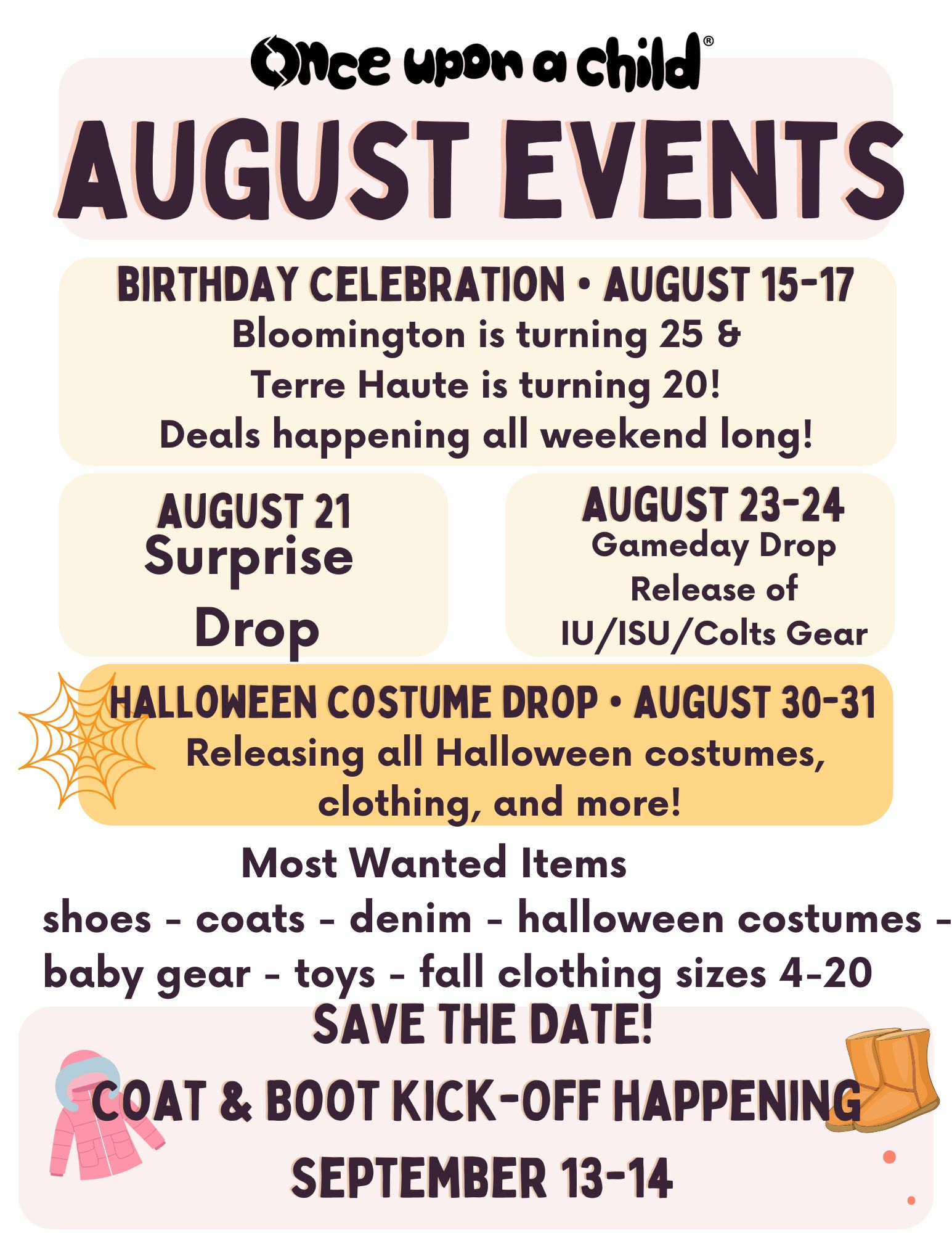 august events